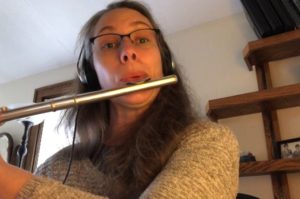 pandemic flute practice
